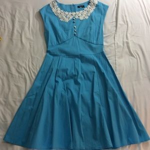 Light blue vintage dress